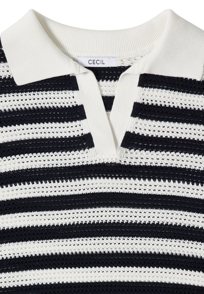 Kurzarm Poloshirt in Mesh-Qualität