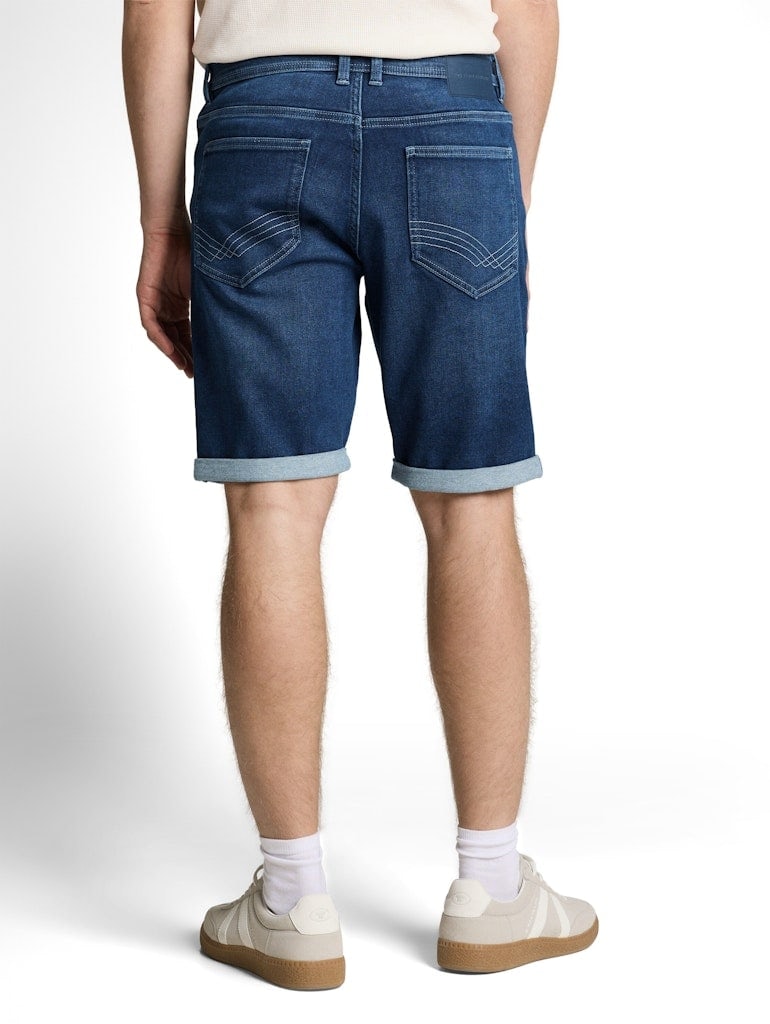 TTJOSH REGULAR SLIM Jeans Shorts mit Superstretch