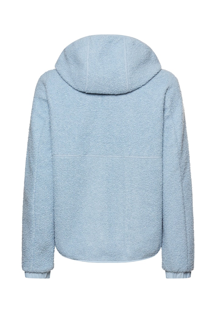 Polar-Fleecejacke mit fester Kapuze