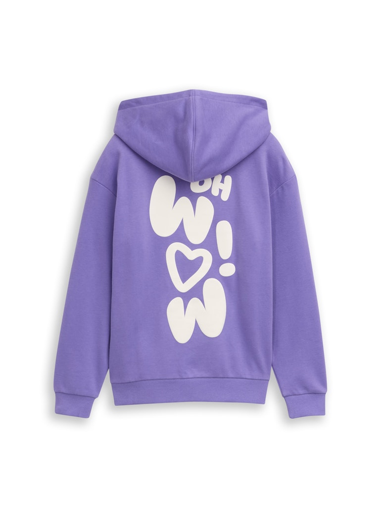 Oversize Hoodie Sweatshirt mit Rückenprint