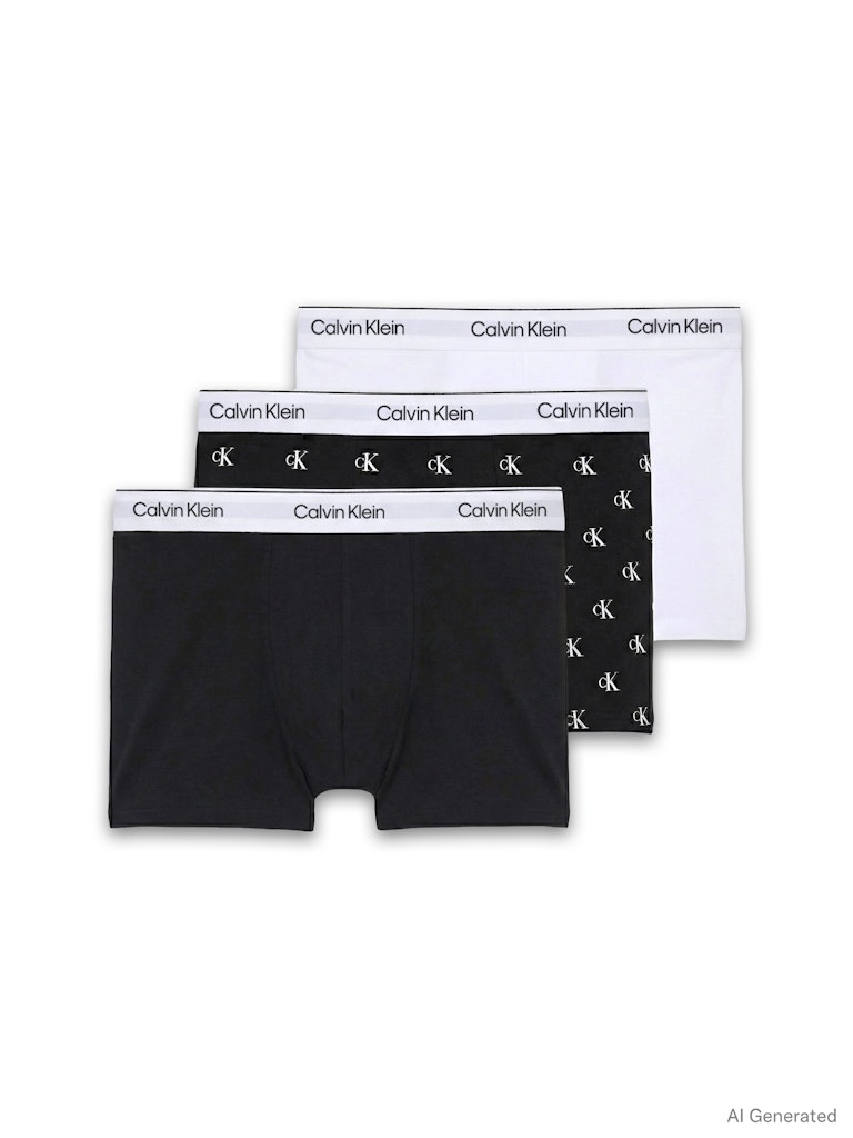 3-Pack Icon Logo Relaxed Trunks