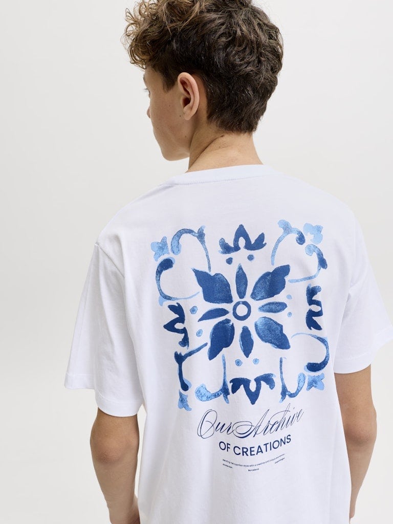 JJART PRINT TEE SS CREW NECK JNR