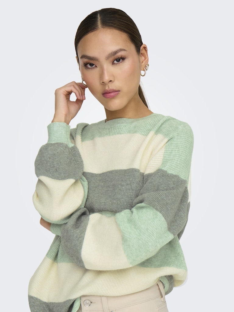 ONLATIA L/S STRIPE PULLOV KNT NOOS