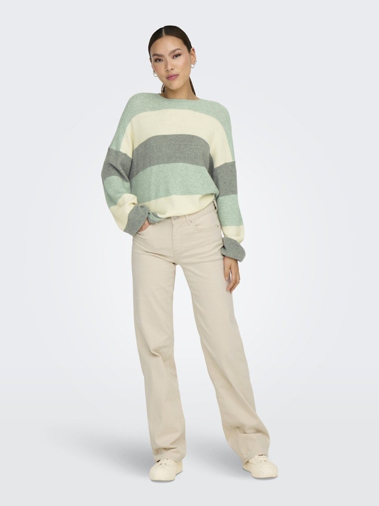 ONLATIA L/S STRIPE PULLOV KNT NOOS