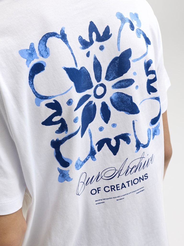 JJART PRINT TEE SS CREW NECK JNR