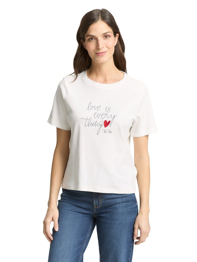 T-Shirt aus Baumwolle
