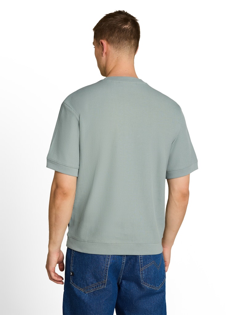 Relaxed Fit T-Shirt im Sweatshirt-Style