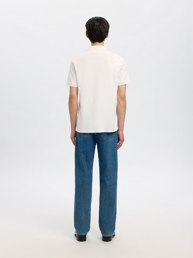 SLMFAVE ZIP SS POLO NOOS