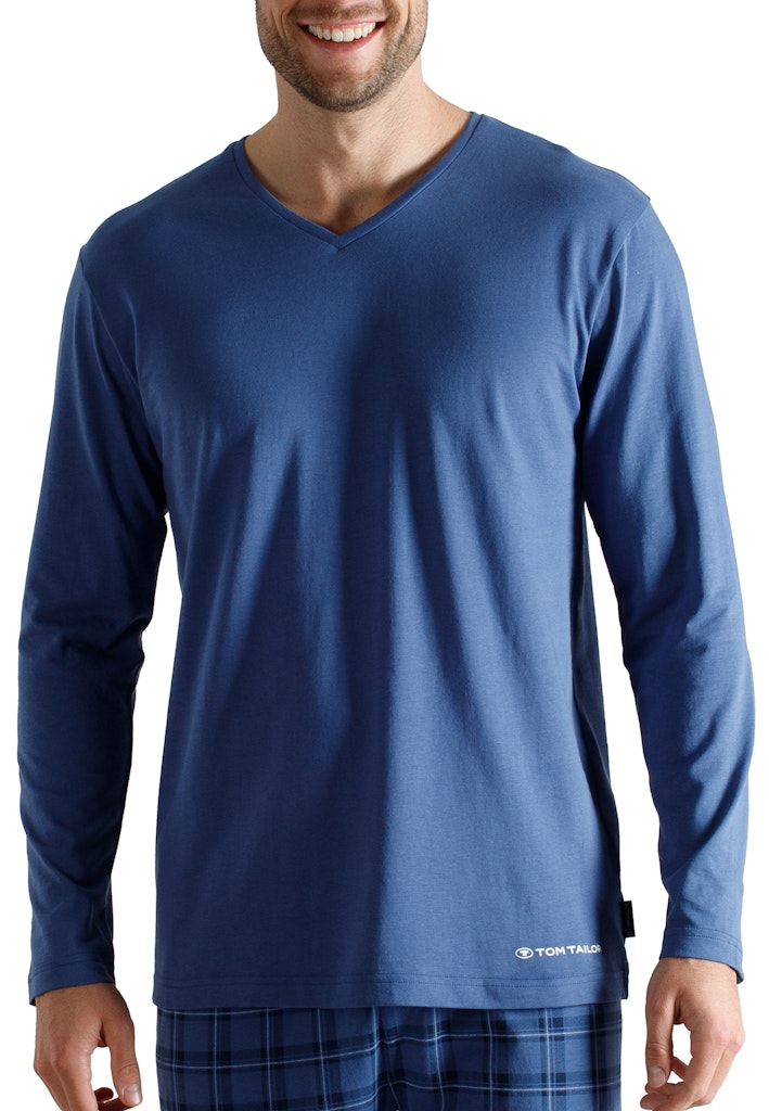 TOM TAILOR Herren Shirt uni 1er Pack