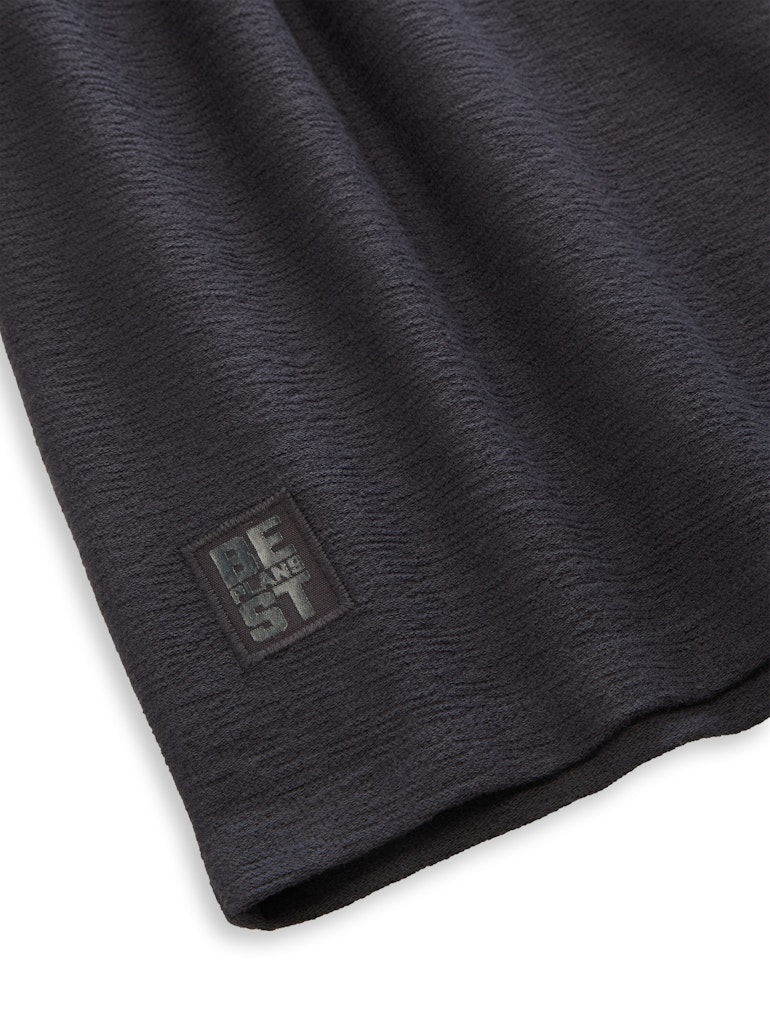 T-Shirt mit Struktur