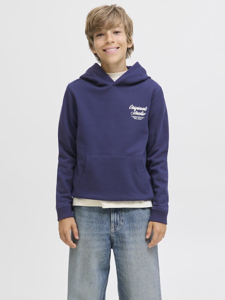 JORNORREBRO TYPO BACK SWEAT HOOD SN JNR