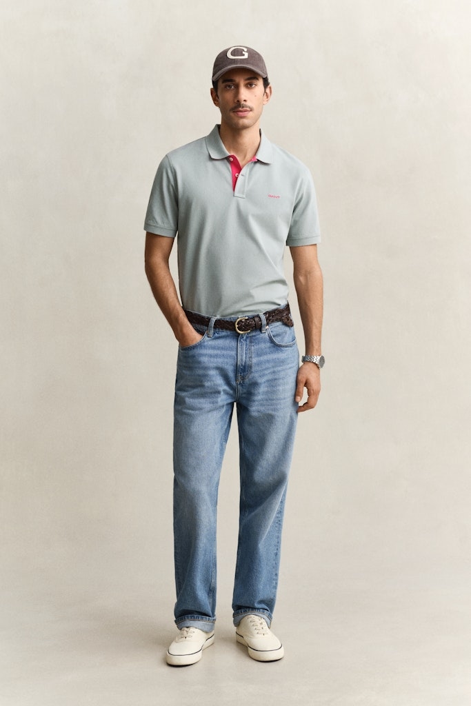 Kontrast Piqué Poloshirt