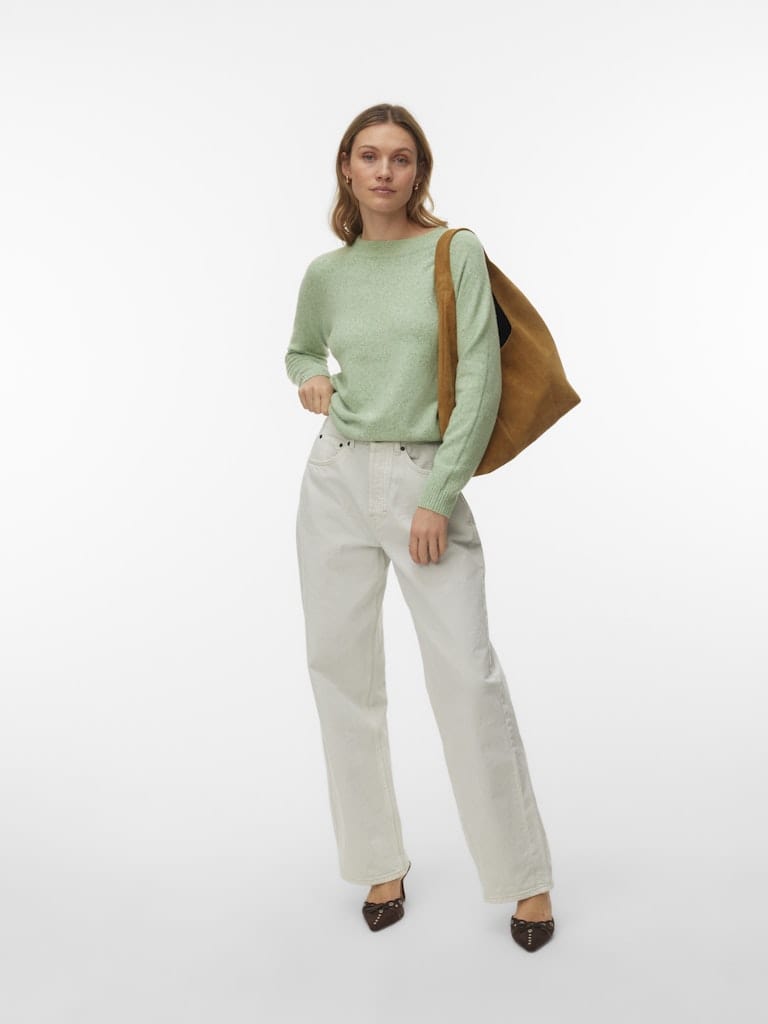 VMDOFFY LS O-NECK BLOUSE GA NOOS