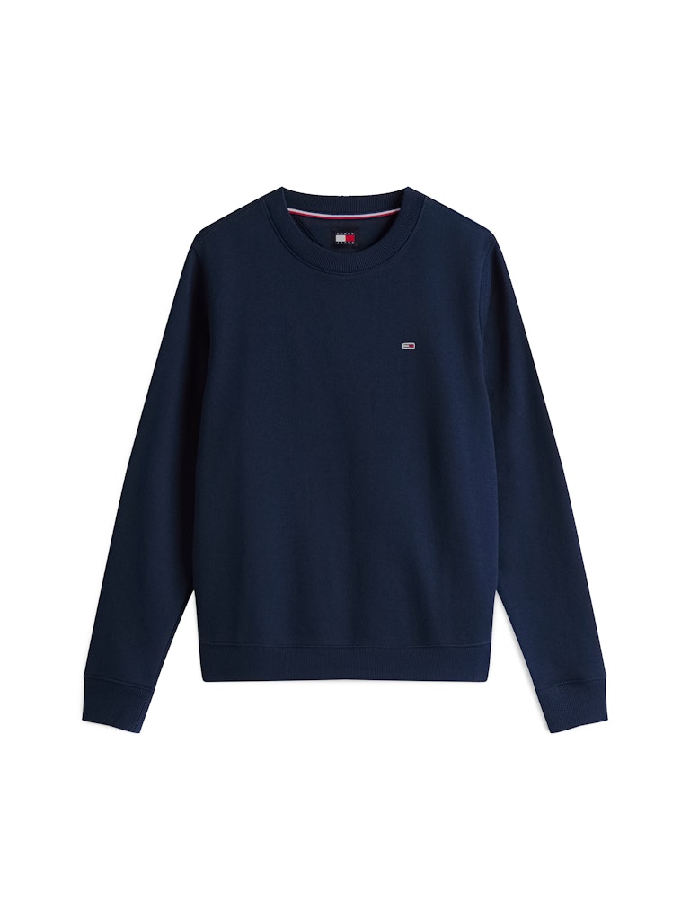 Flag Embroidery Brushed Fleece Sweatshirt