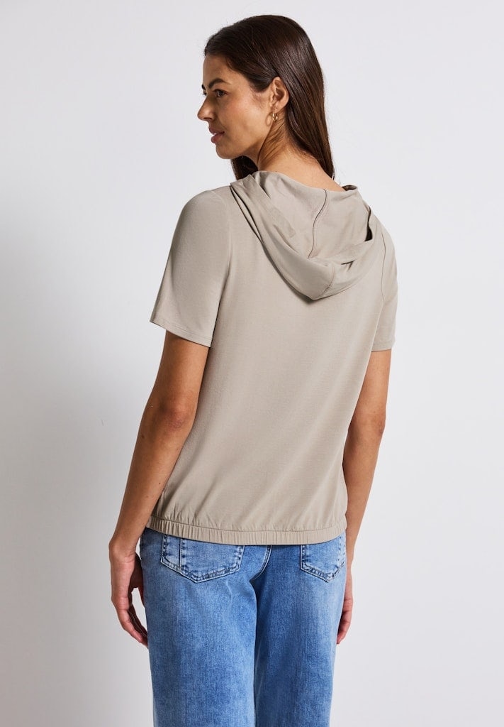 T-Shirt mit Kapuze