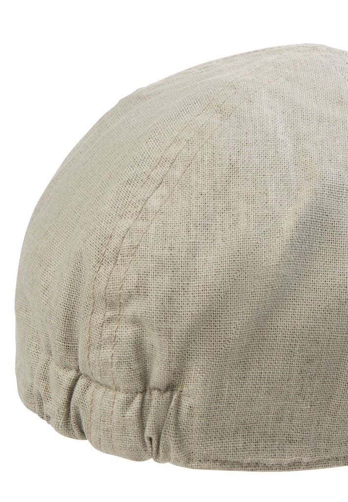 Flat Cap aus Leinen-Mix