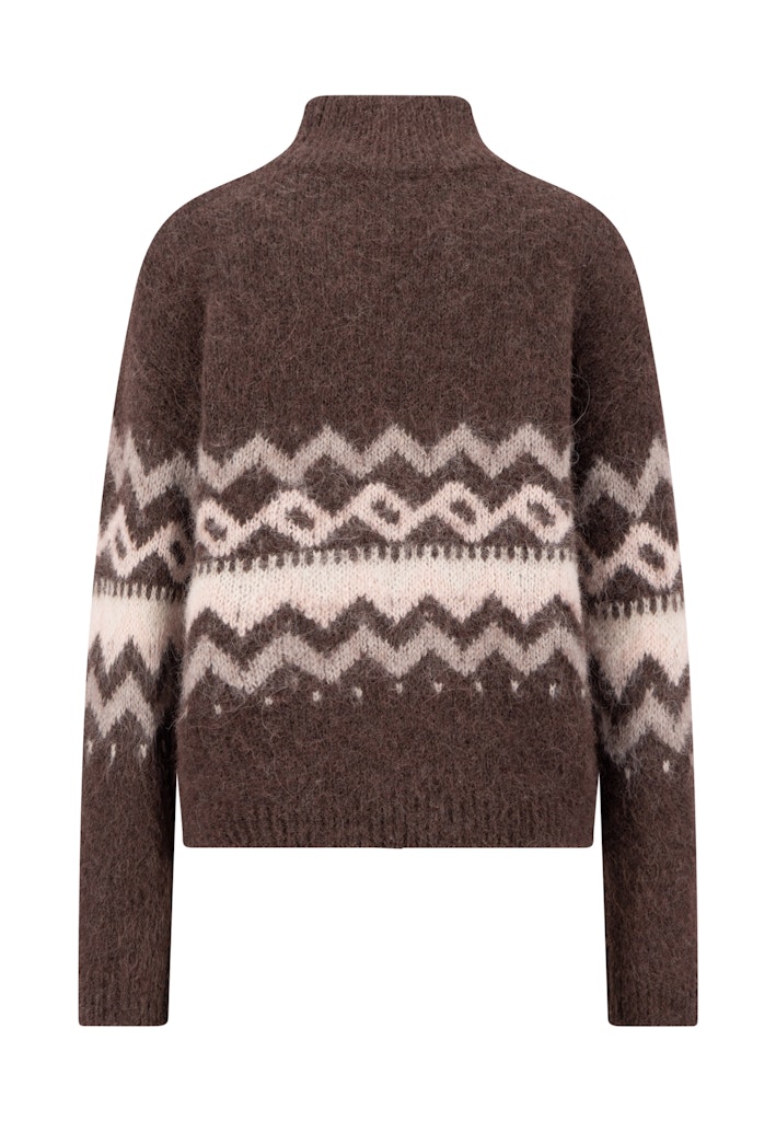 PULLOVER NORWAY HAIRY YARN *RWS