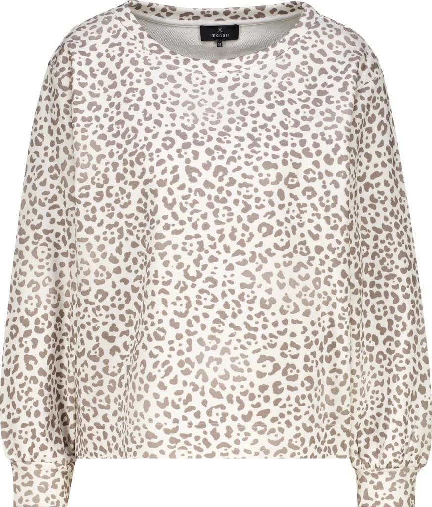 Sweatshirt mit Leomuster