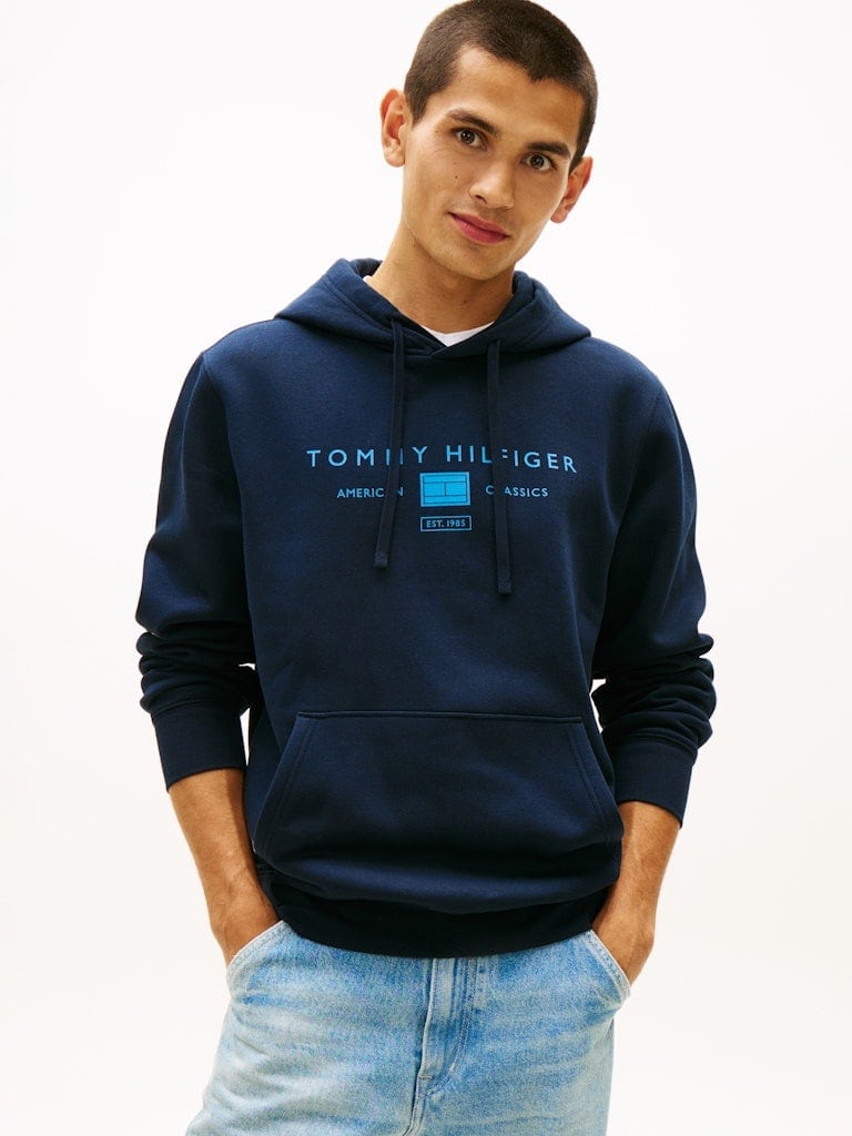 Logo Terry Drawstring Hoody