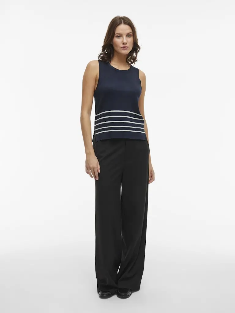 VIKIPPA O-NECK S/L KNIT TOP/1