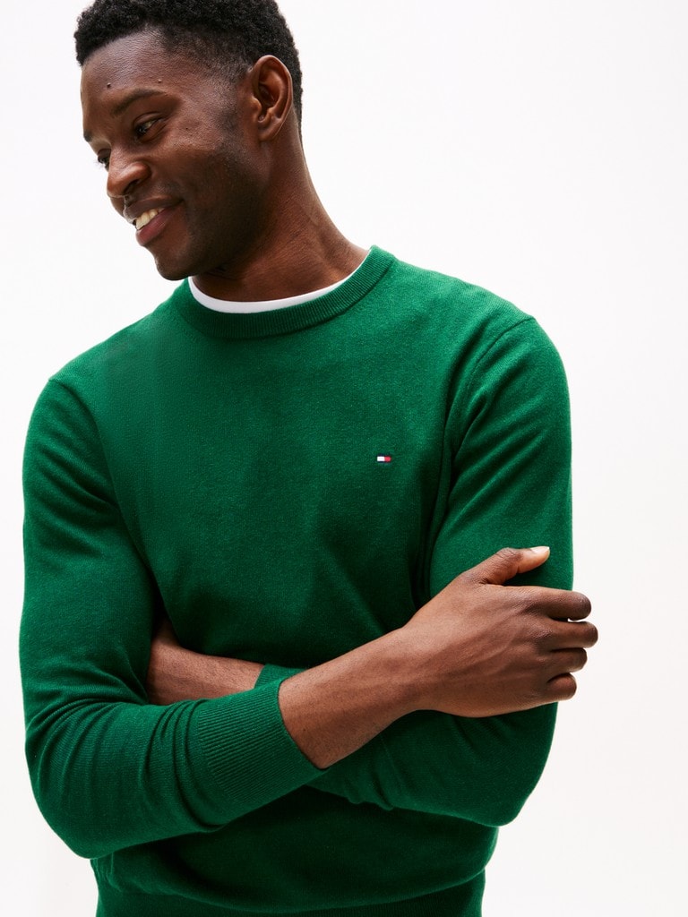 PIMA ORG CTN CASHMERE CREW NECK