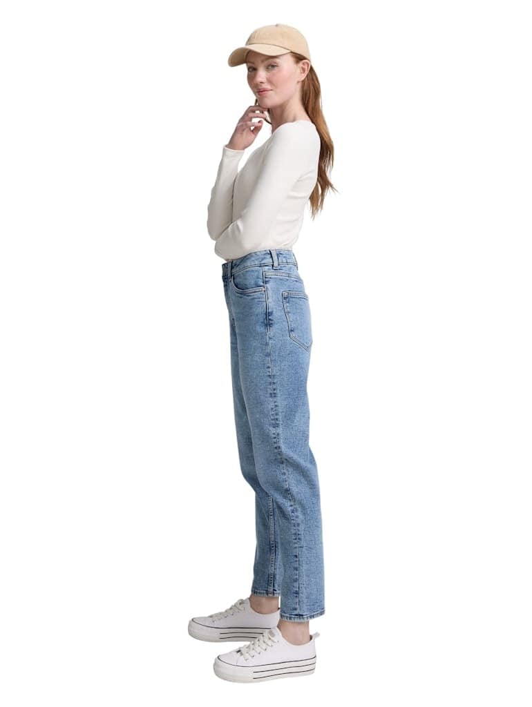 TTLINLEY MOM High Waist Ankle Jeans
