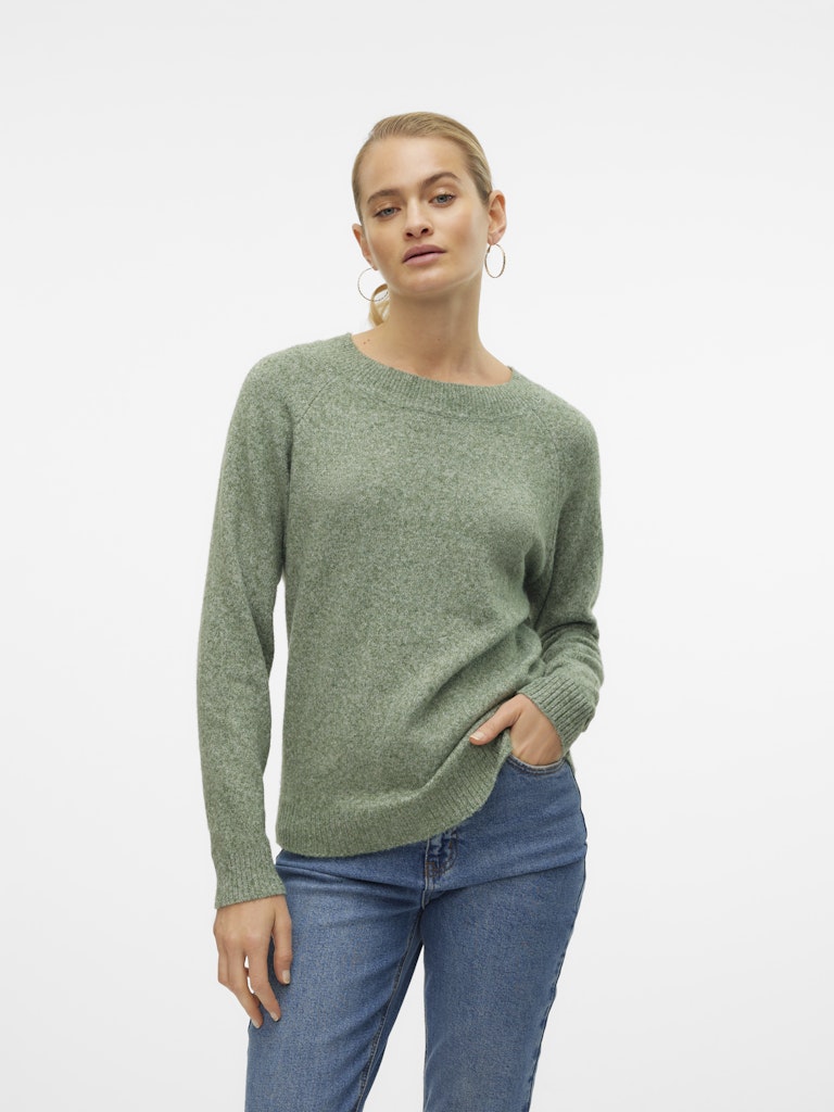 VMDOFFY LS O-NECK BLOUSE GA NOOS