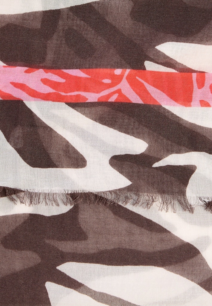 Schal mit Allover Print