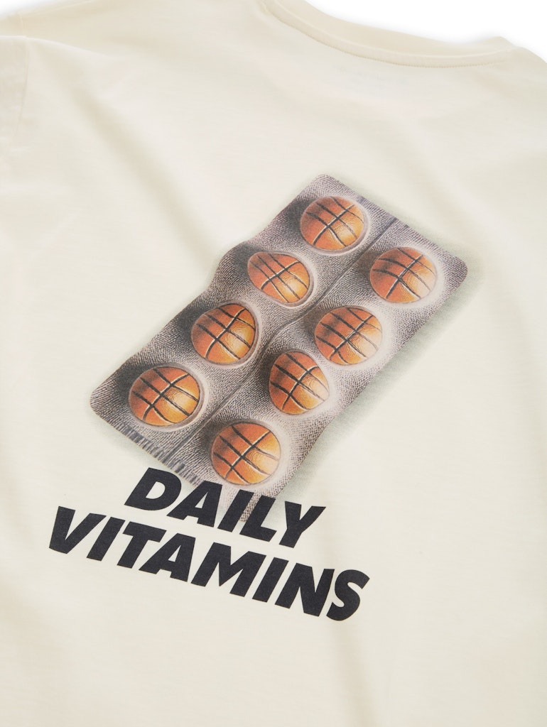 Oversize T-Shirt mit Foto-Print