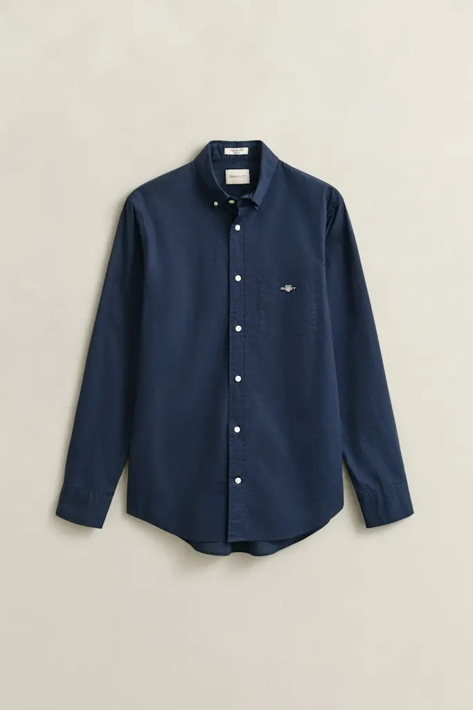 Regular Fit Classic Popeline Hemd