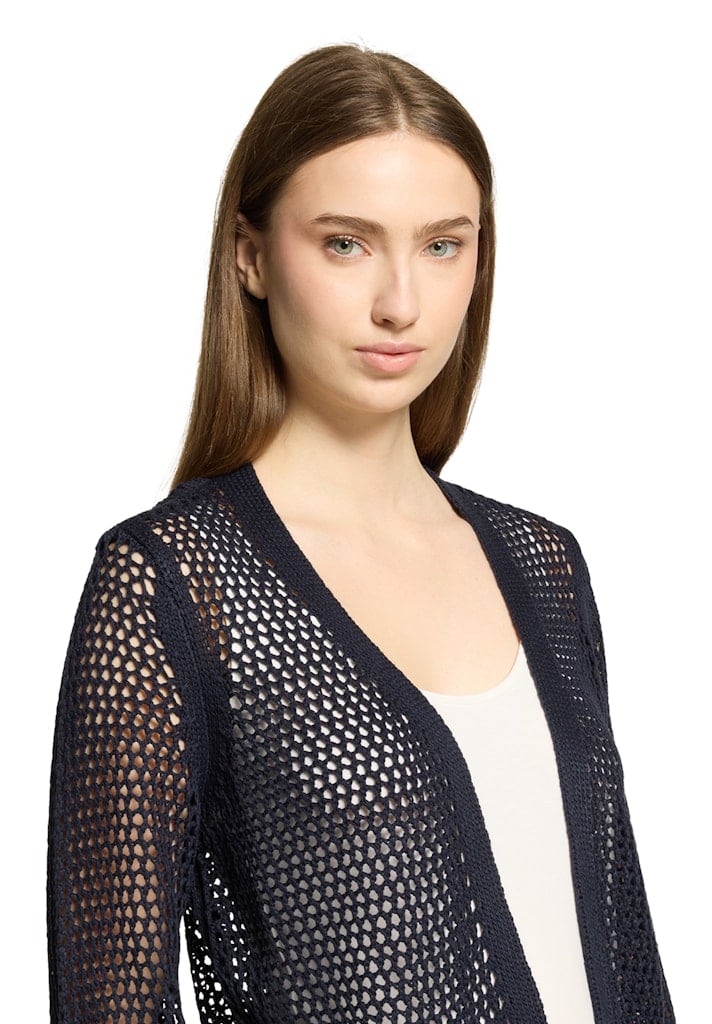 Grobstrickjacke