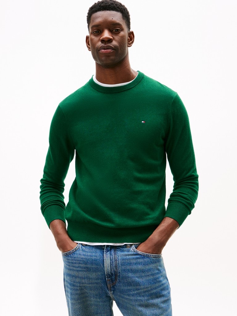 PIMA ORG CTN CASHMERE CREW NECK
