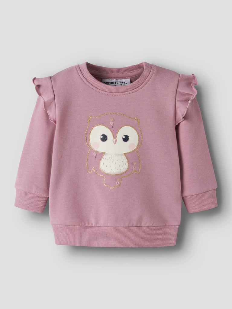 NBFNILDA LS SWEAT BRU