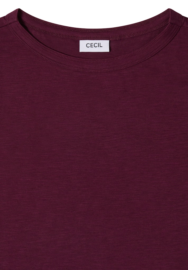 Kurzarm T-Shirt aus reiner Baumwolle