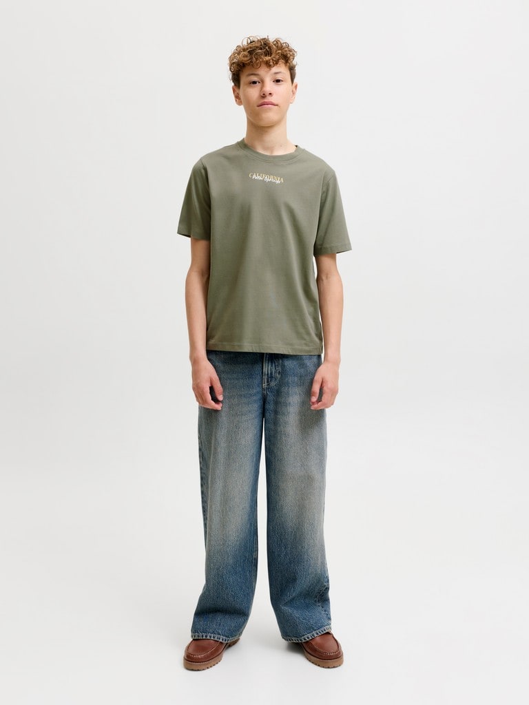 JJCITY PHOTOPRINT TEE SS CREW NECK JNR