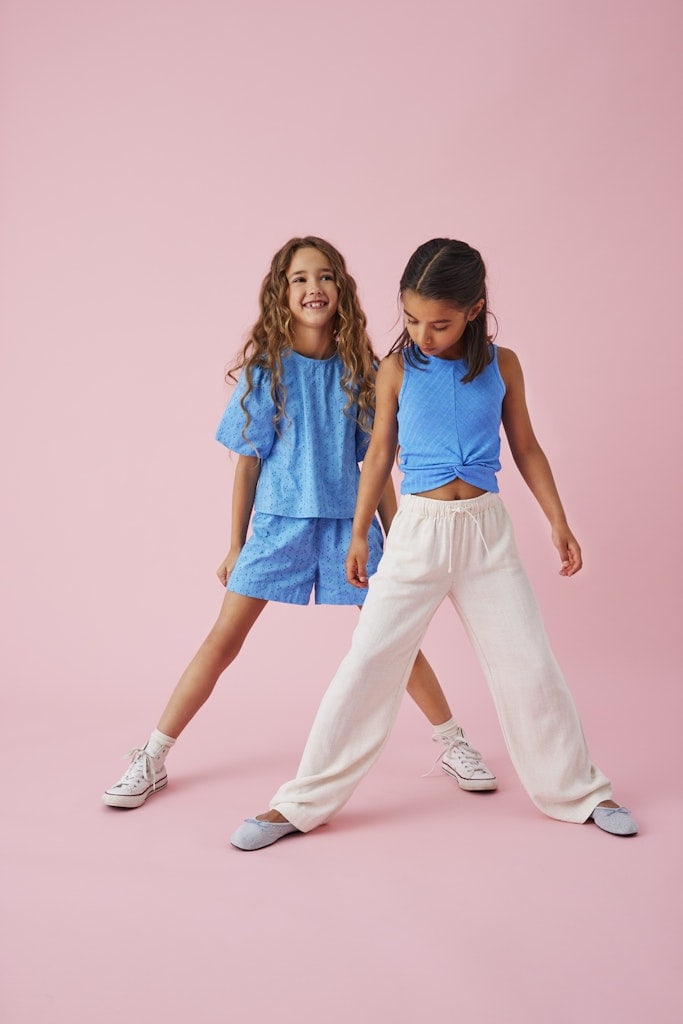 KOGMARGOT LIFE EMBROIDERY SHORTS WVN