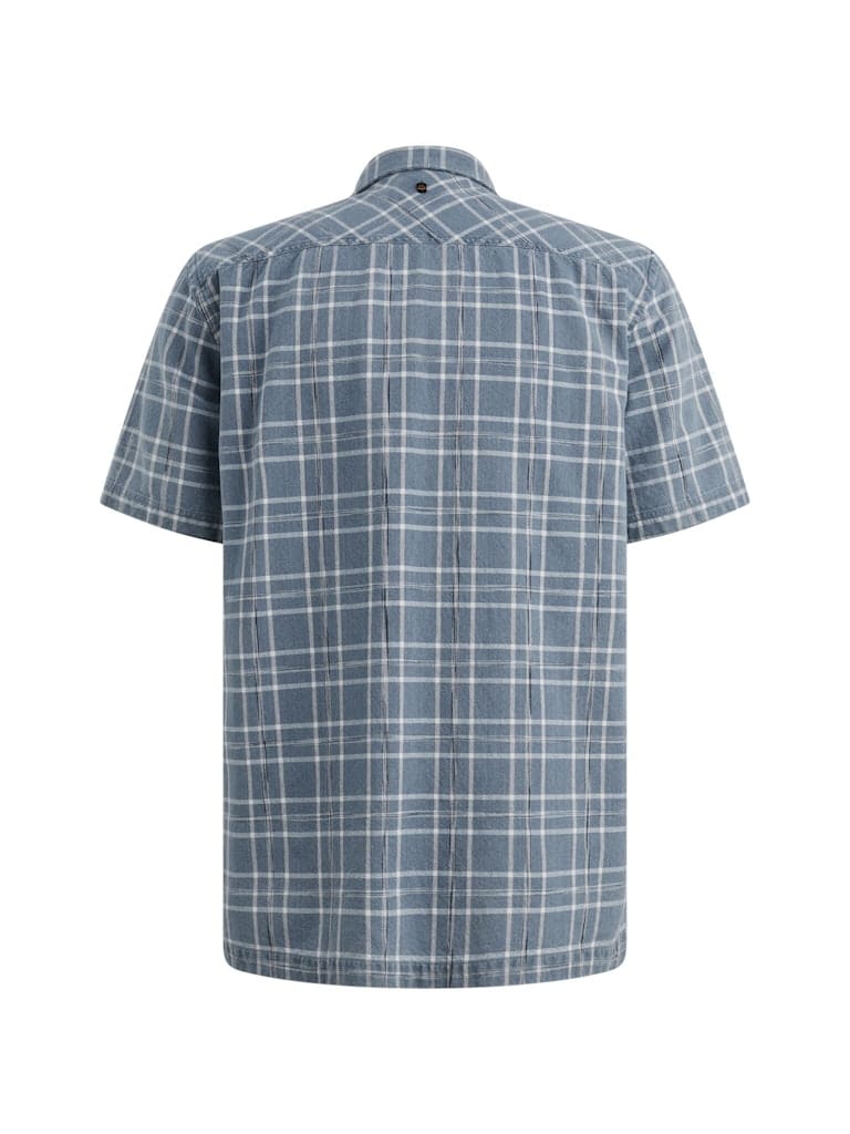 The James s/s Indigo Inject Check