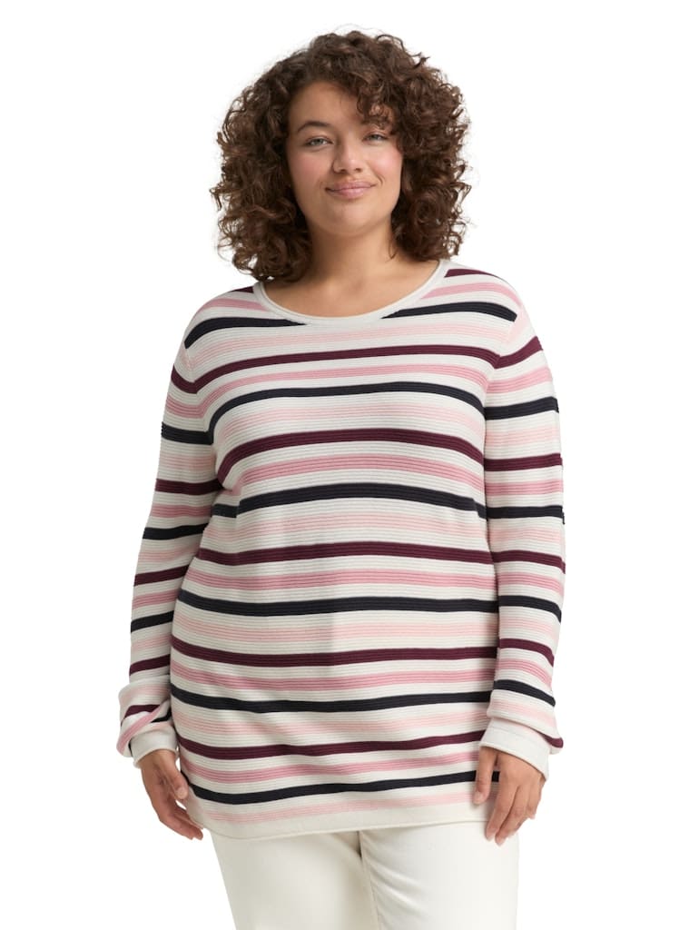 Plus Size - Strickpullover aus Bio-Baumwolle