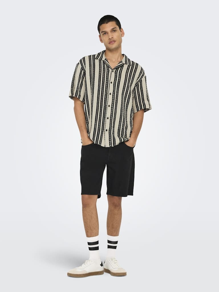 ONSDANI CROCHET SS SHIRT NOOS