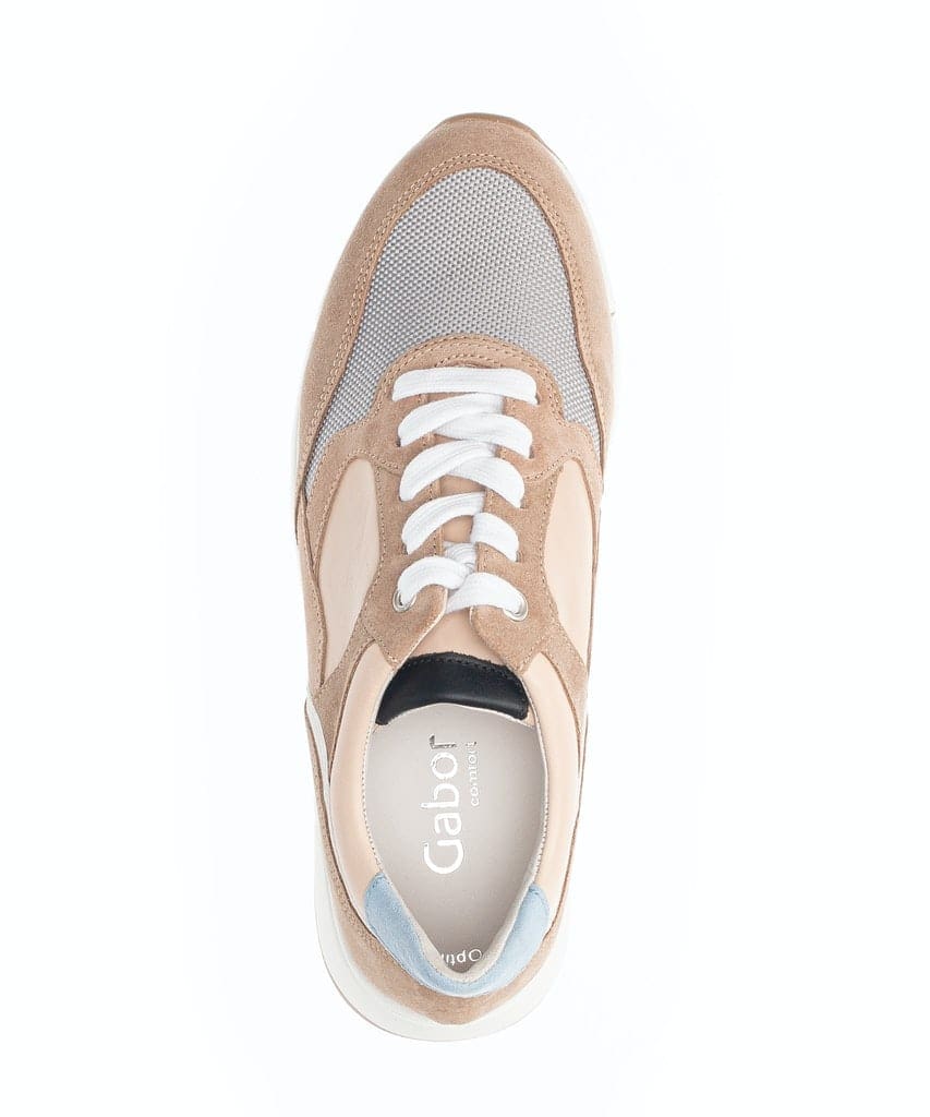 Sneaker low Glattleder multicolour