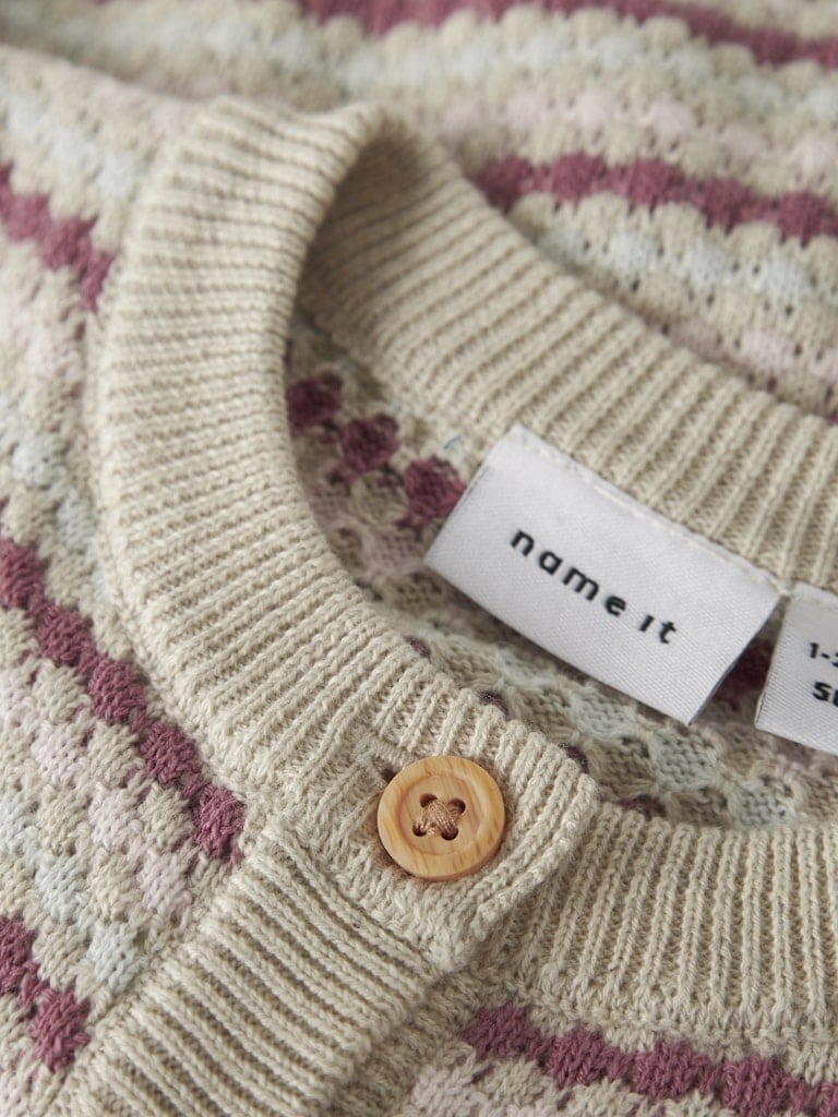 NBFFLOWS LS KNIT CARD