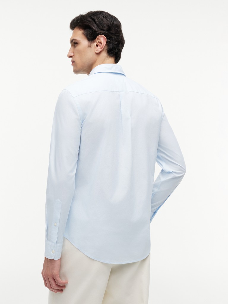 FLEX POPLIN SMALL PRINT SHIRT