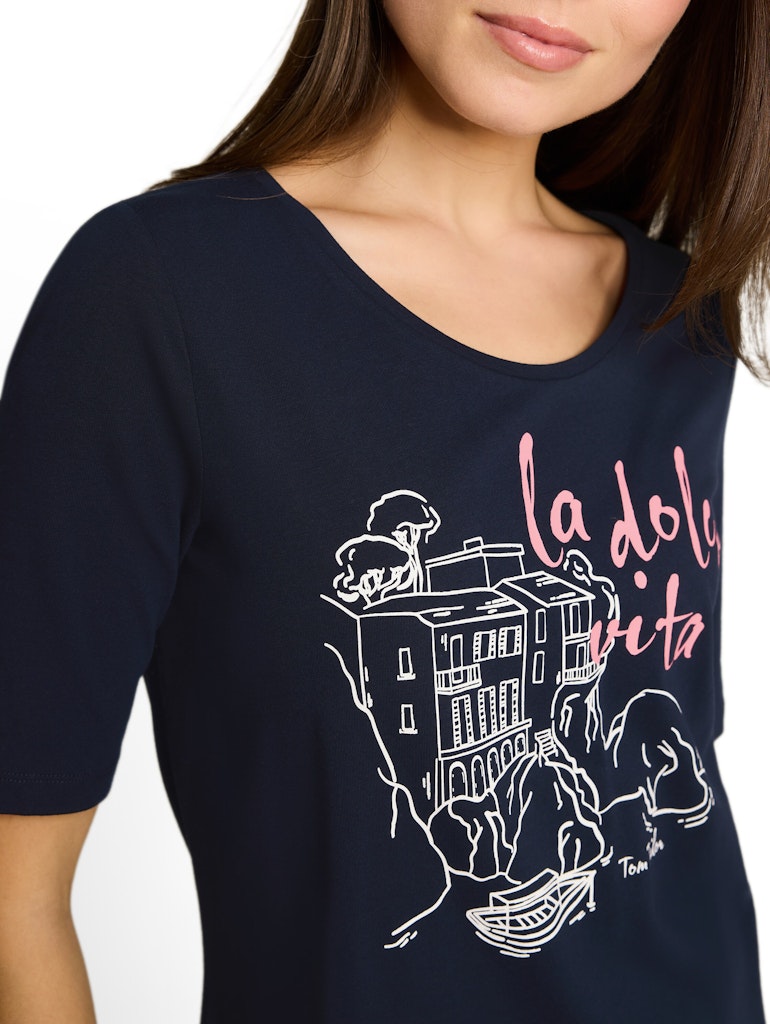 T-Shirt mit Print
