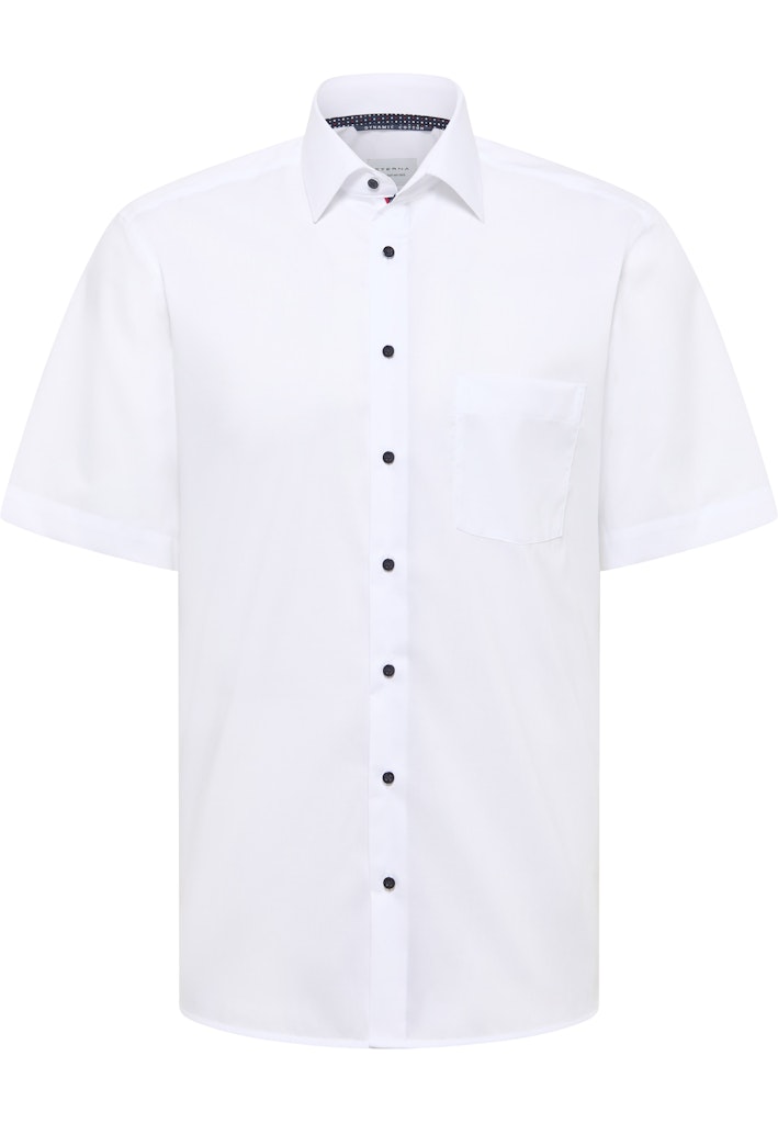 Hemd Popeline Kurzarm