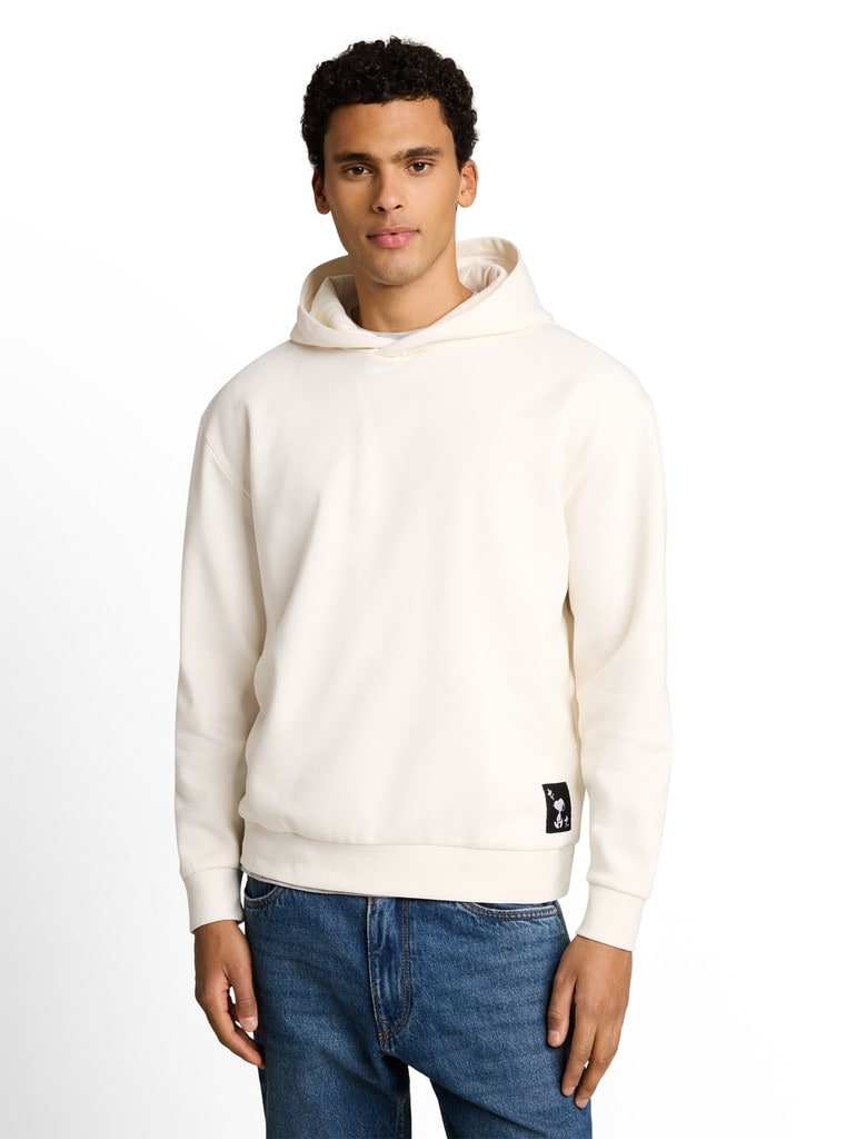 Relaxed Fit Hoodie Sweatshirt mit Snoopy-Rückenprint