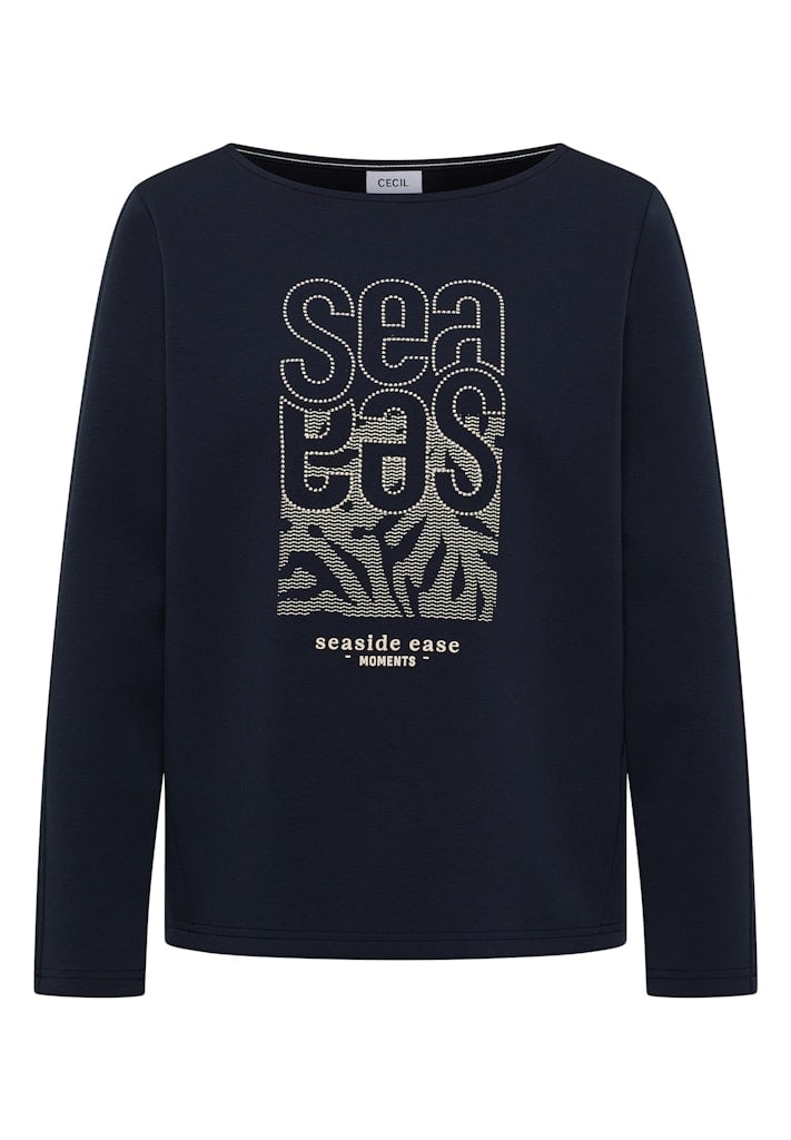 Silk-Touch Stickerei Shirt