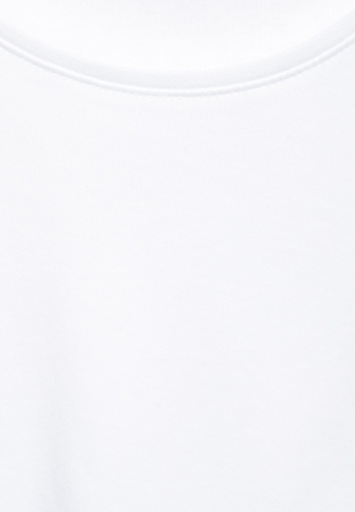 Basic T-Shirt mit Rundhals in Unifarbe