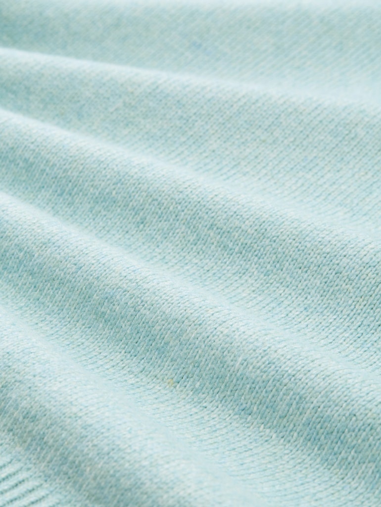 Oversize Strickpullover mit Stehkragen