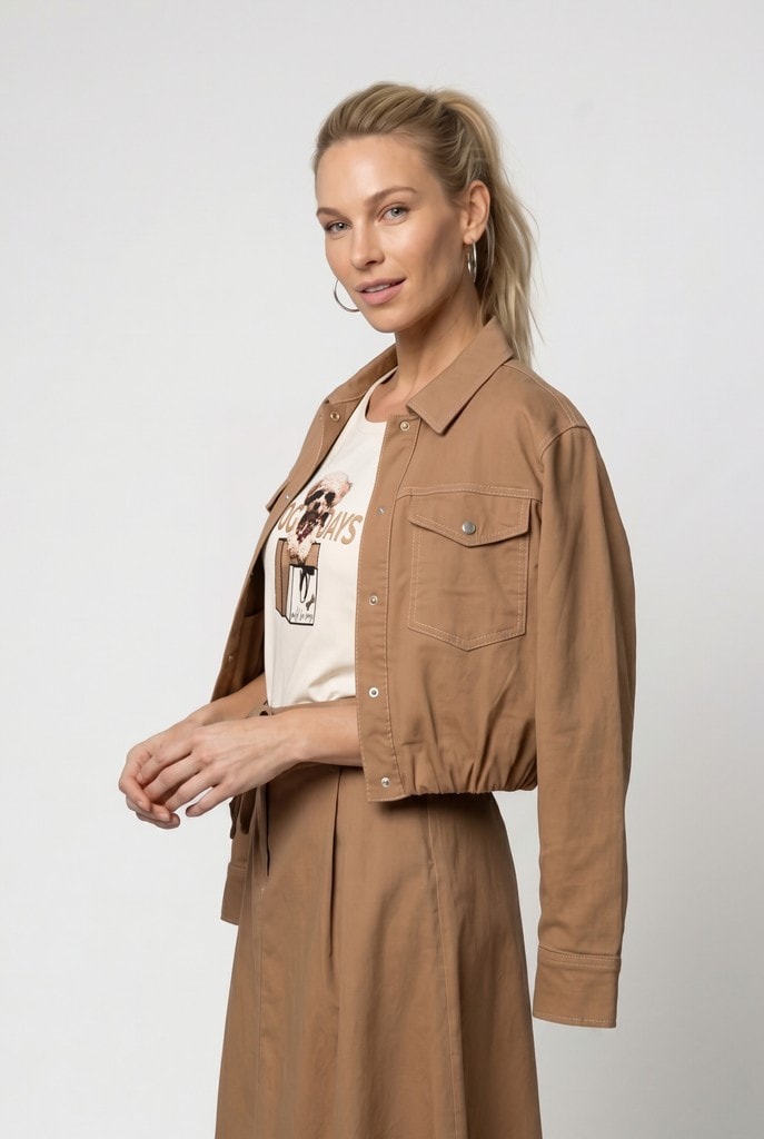 Verkürzte Jacke