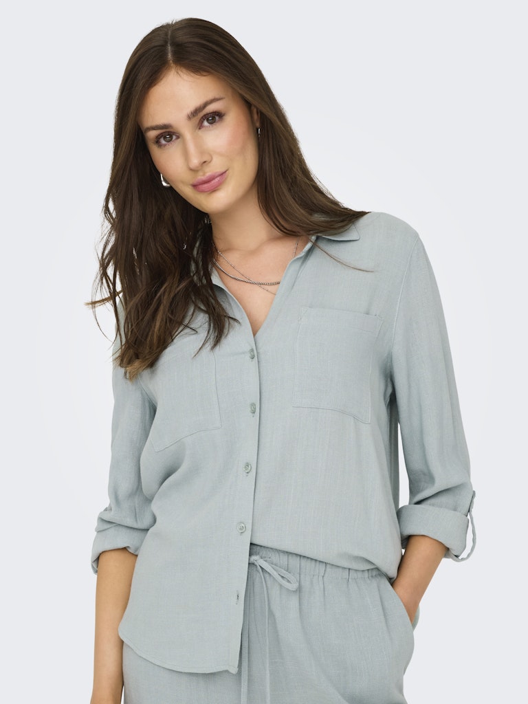 ONLYASMIN-SIESTA LS LI BL SHIRT PNT NOOS